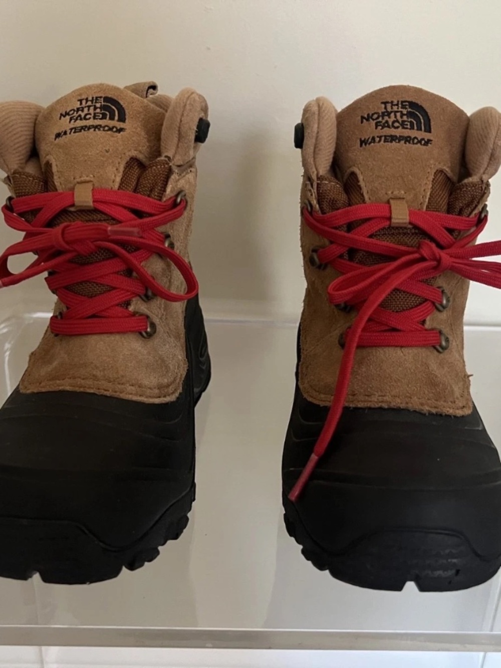 The North Face Waterproof Winter Boots Youth Boys Size 3